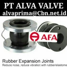 AFA EXPANSION JOINT FLEXIBLE JOINT RUBBER PT ALVA VALVE RUBBER 1